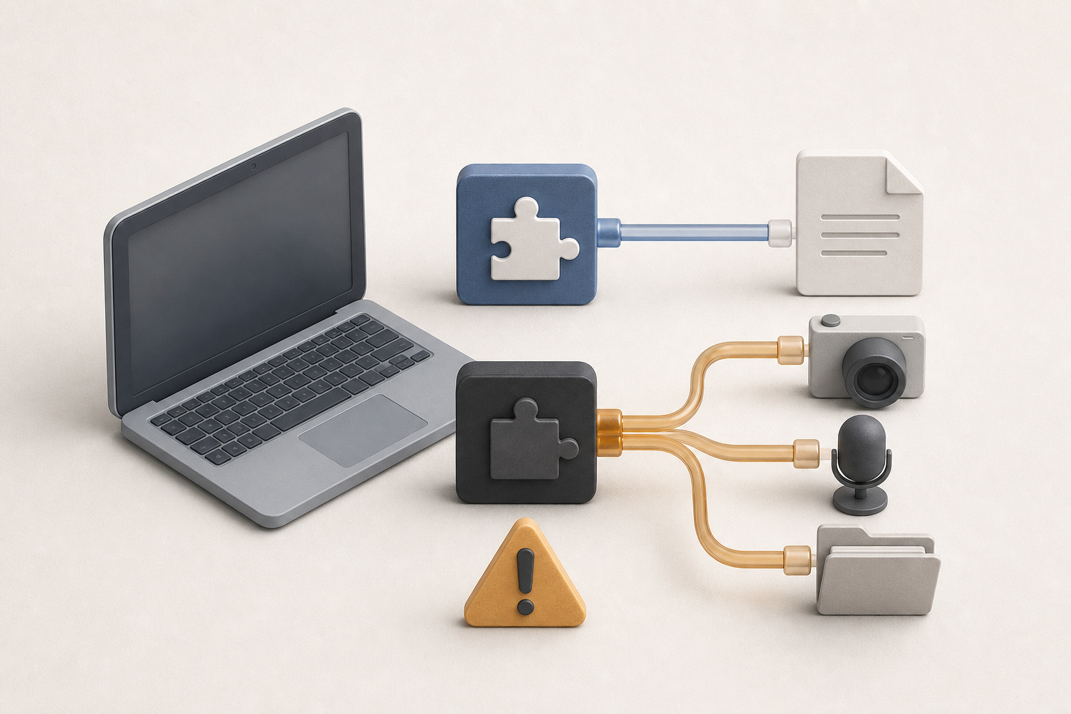 Limited and excessive browser extension permissions